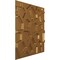 Ekena Millwork 19 5/8in. W x 19 5/8in. H Dublin EnduraWall Decorative 3D Wall Panel Covers 2.67 Sq. Ft. WP20X20DUBGL - alternate 5